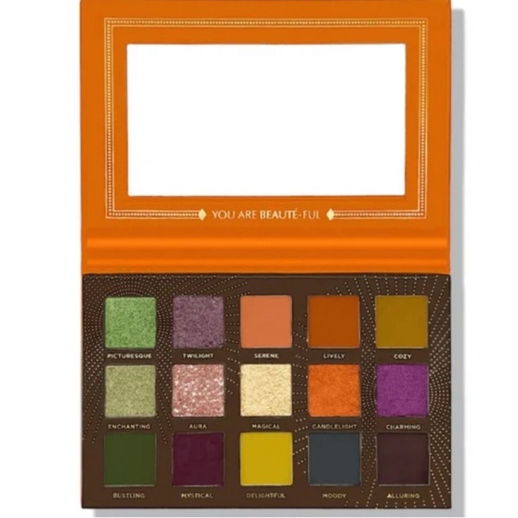 Ace Beaute Ambiance Eyeshadow Palette Vibrant, Shapeshifting Glimmer Shades BNIB - Picture 3 of 9